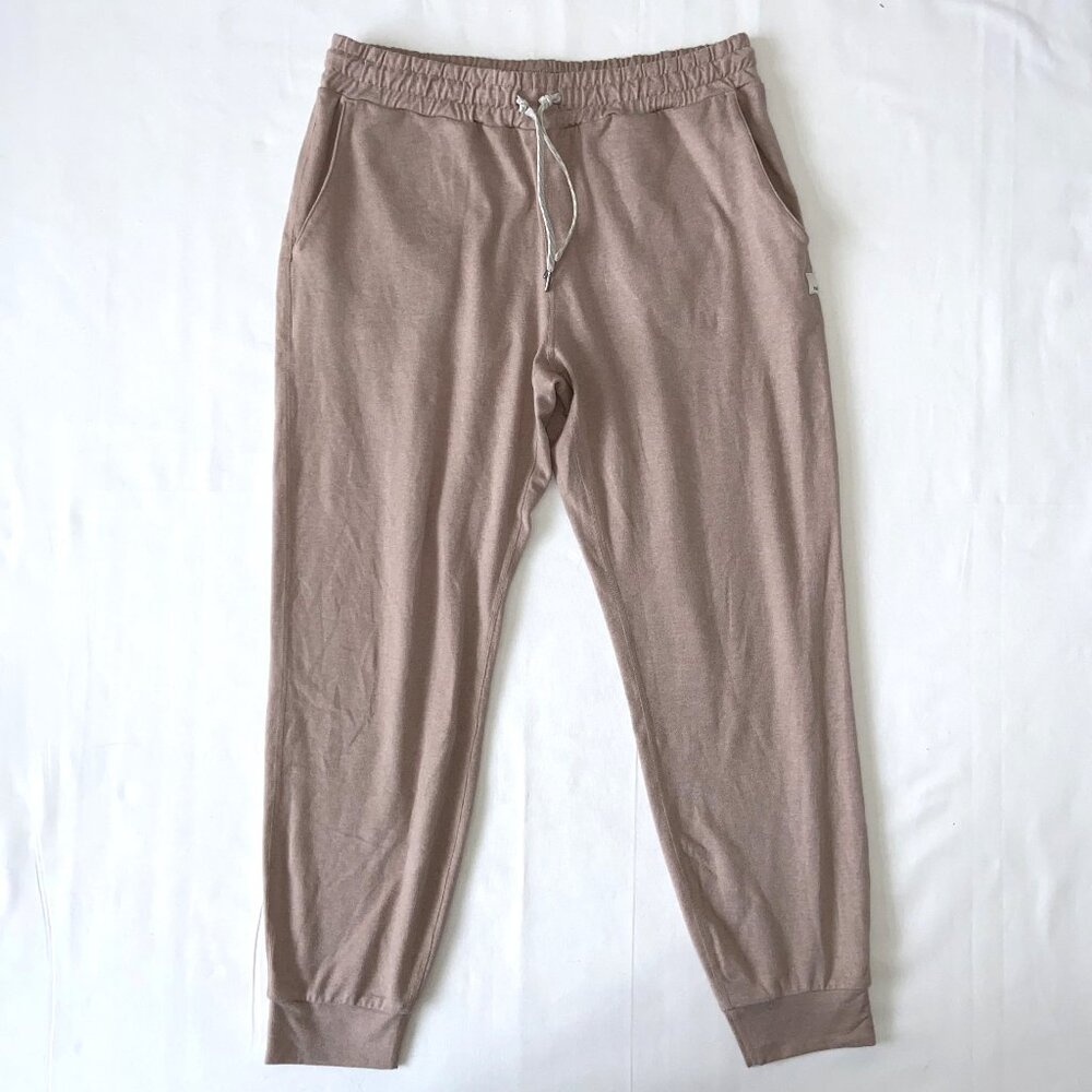 Vuori Women's Performance Jogger Pants Size Small Heather Light Pink